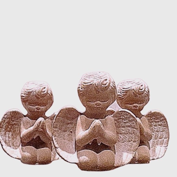 Candle Holder Set, Angel Home Decor, Set of 4 CandleHolders, Vintage Candle - Picture 11 of 14